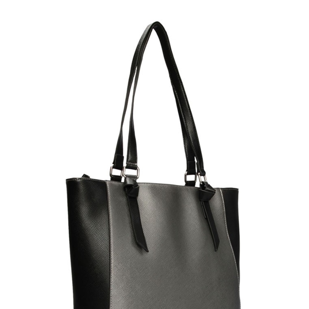 ❤️HP❤️Margot Tote Silver Bag JNY Signature - Picture 2 of 7